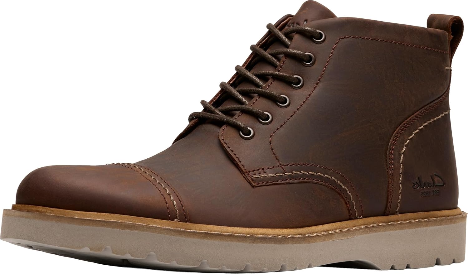 

Мужские ботинки Clarks Weltridge с молнией и закрытым носком, светло-коричневый