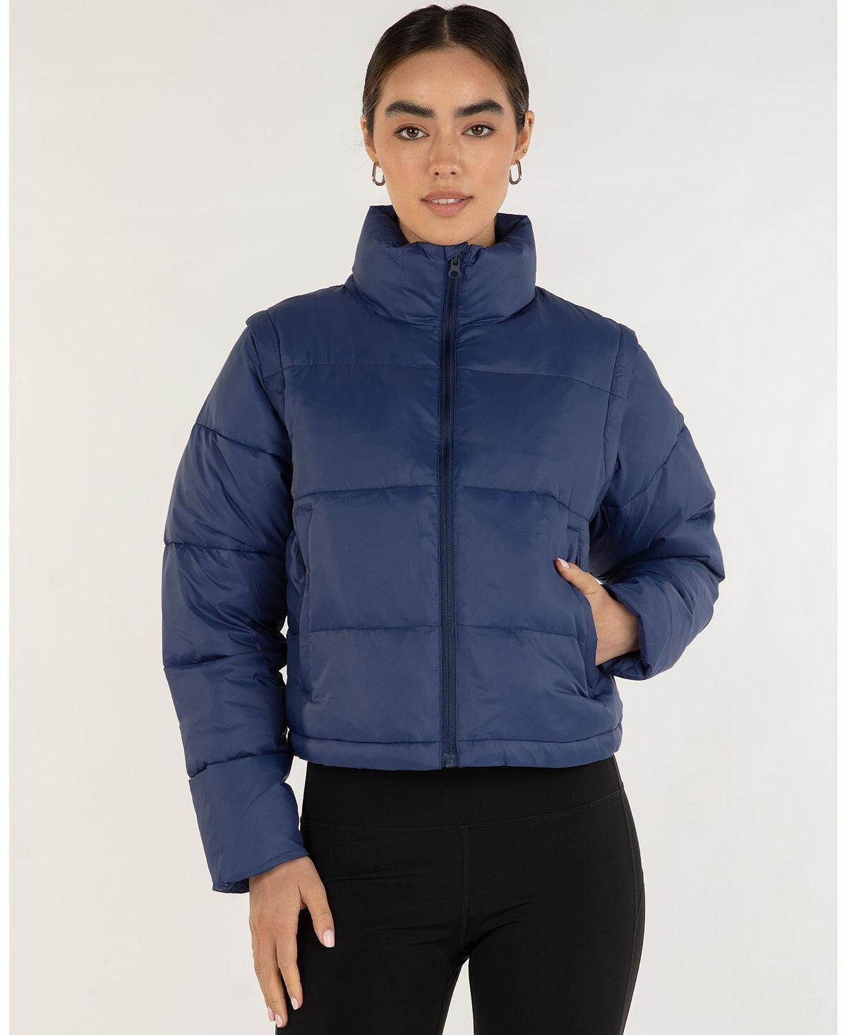

Женская куртка-трансформер On The Go Puffer, жилет Rebody Active