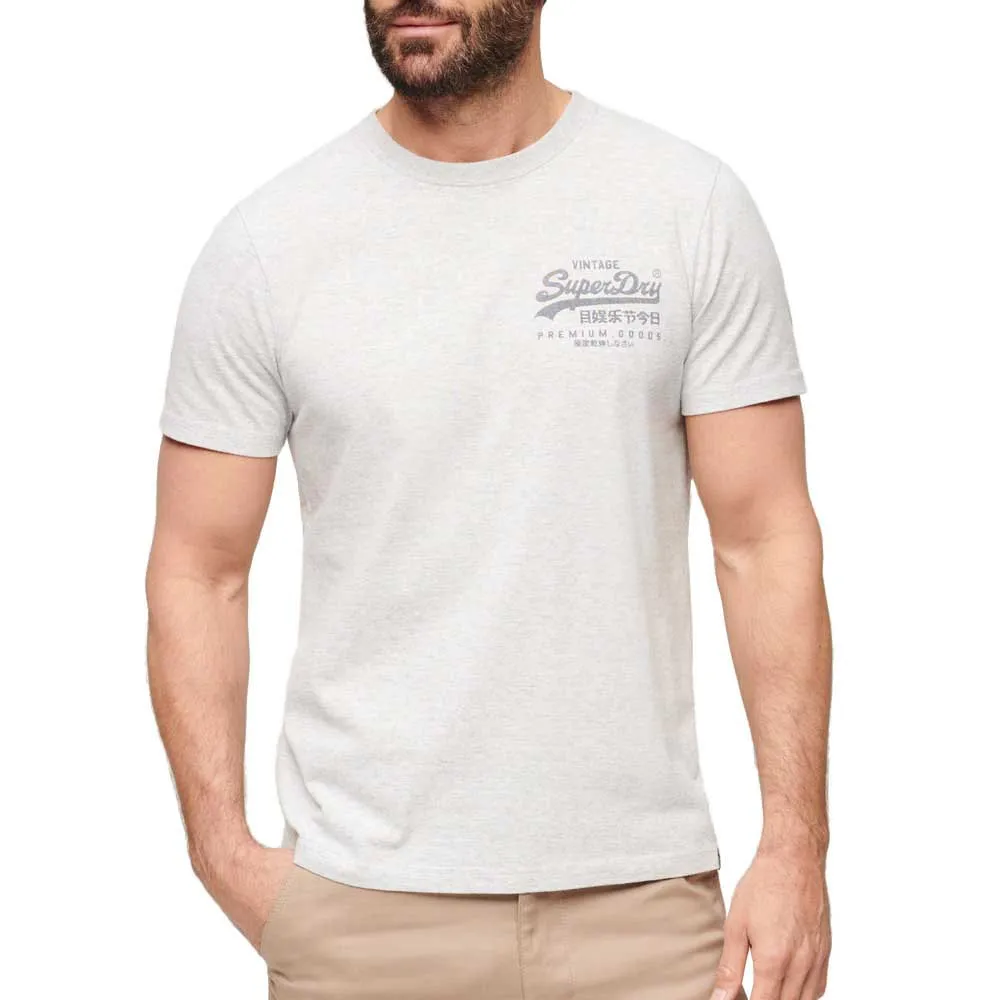 Футболка Superdry Classic Vintage Logo Heritage, белый — фото 2