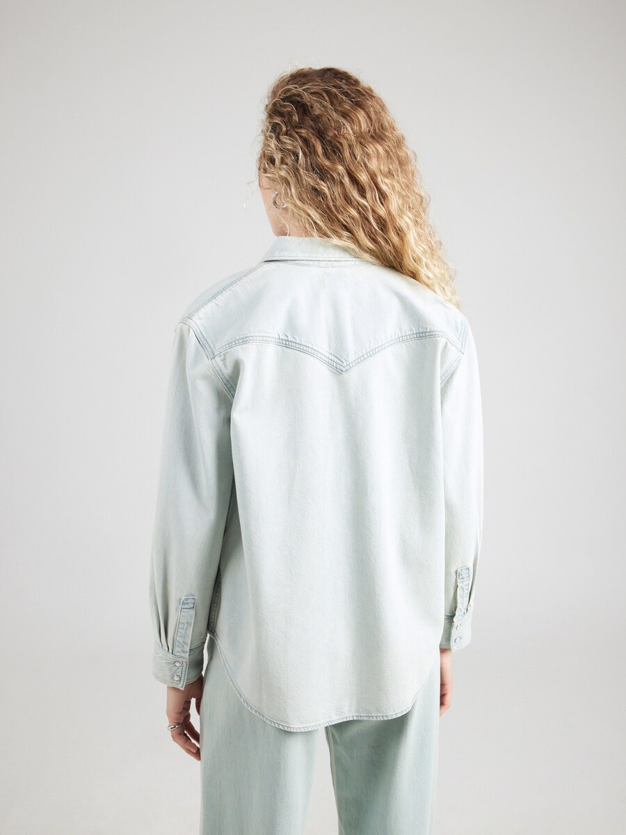 Блуза LEVI'S  Teodora Western Shirt, светло-голубой — фото 4
