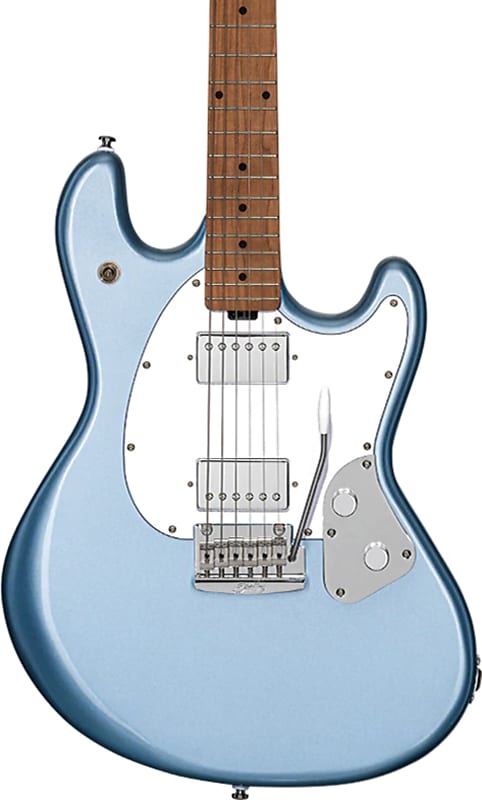 

Электрогитара Sterling StingRay SR50 Solid Body Electric Guitar, Firemist Silver