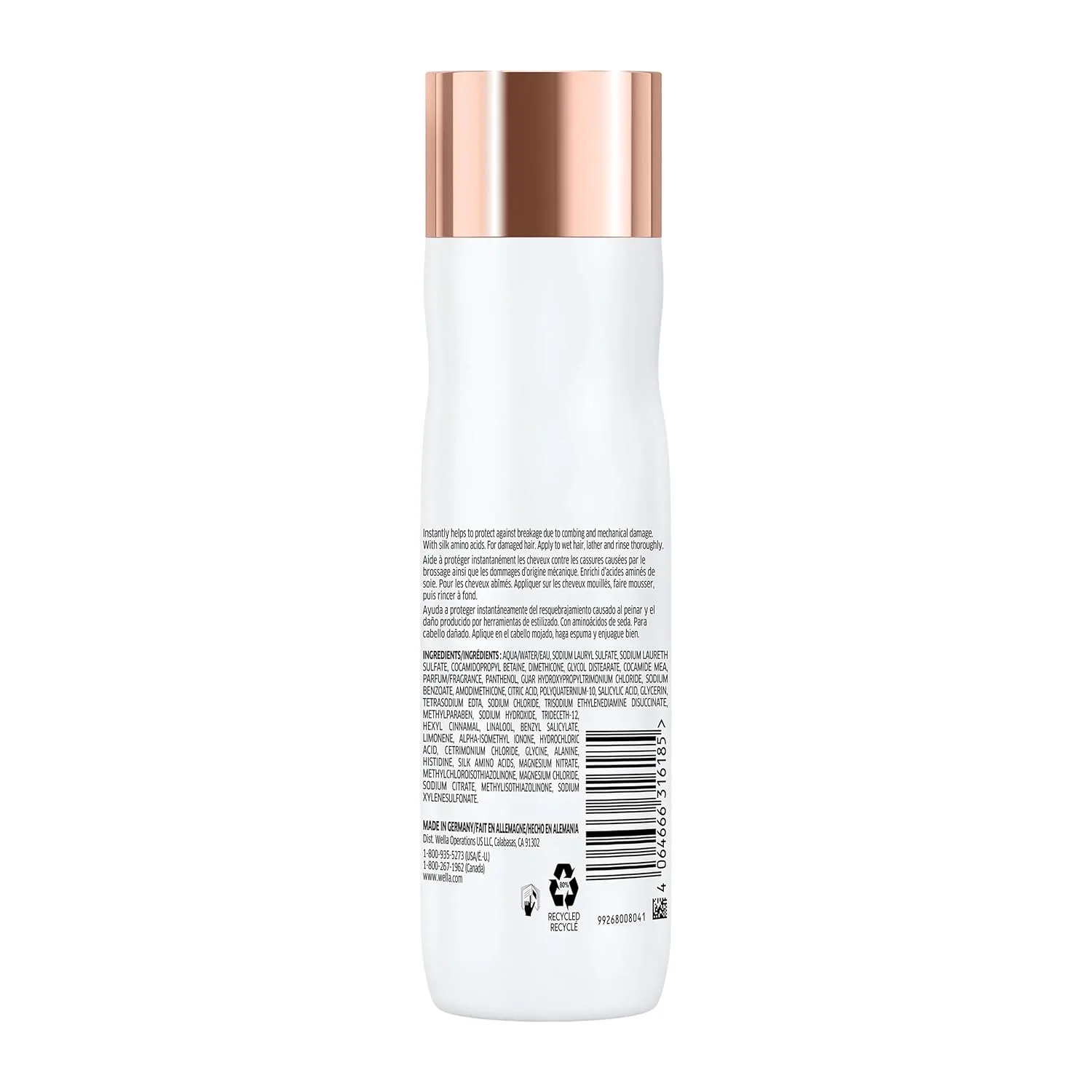 Шампунь Wella Professionals Fusion Intense Repair для поврежденных волос | Восстановление волос | Против ломкости волос 248 мл (.) — фото 2