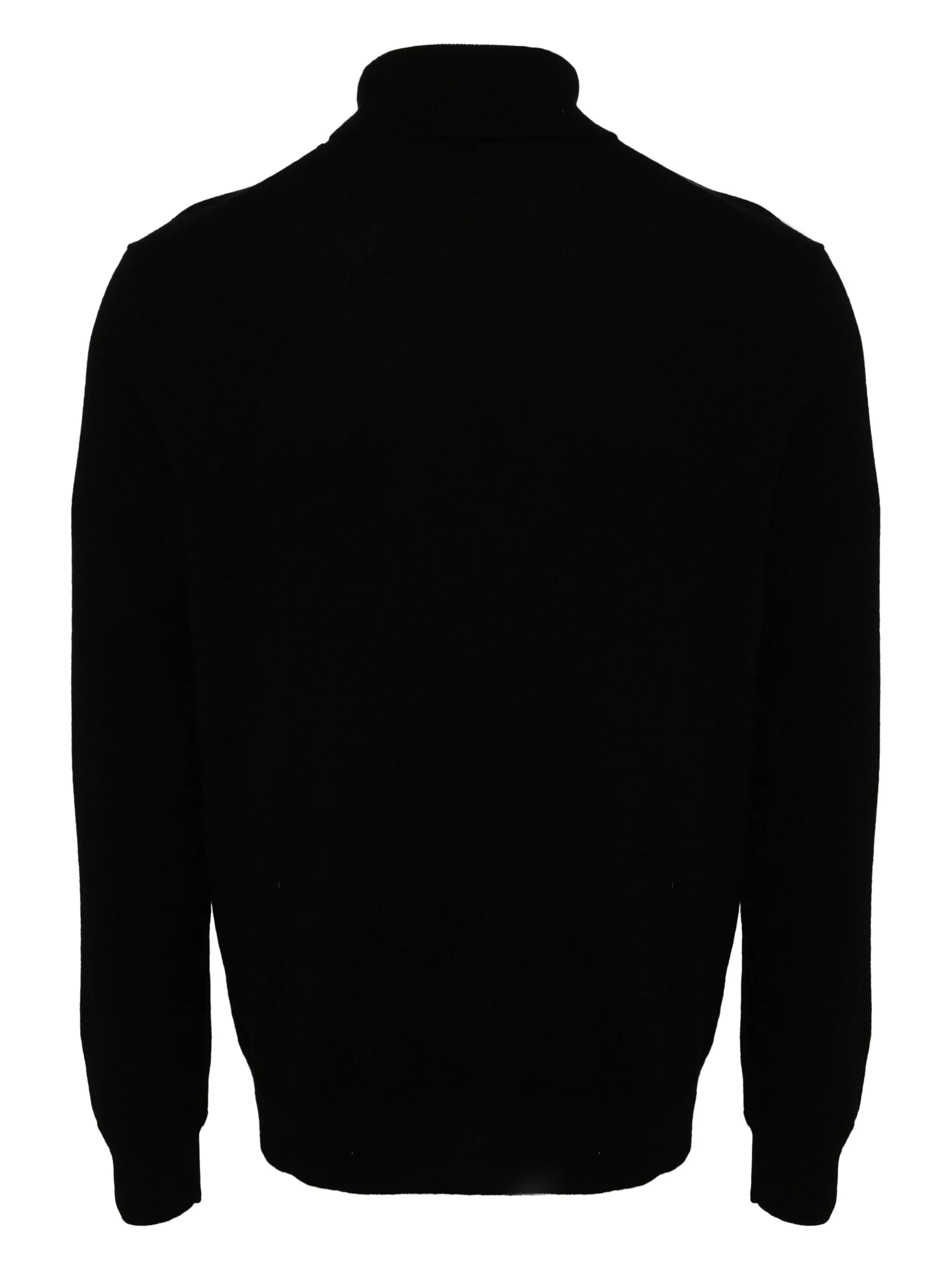 

Кашемировый джемпер с высоким воротником Man On The Boon., черный