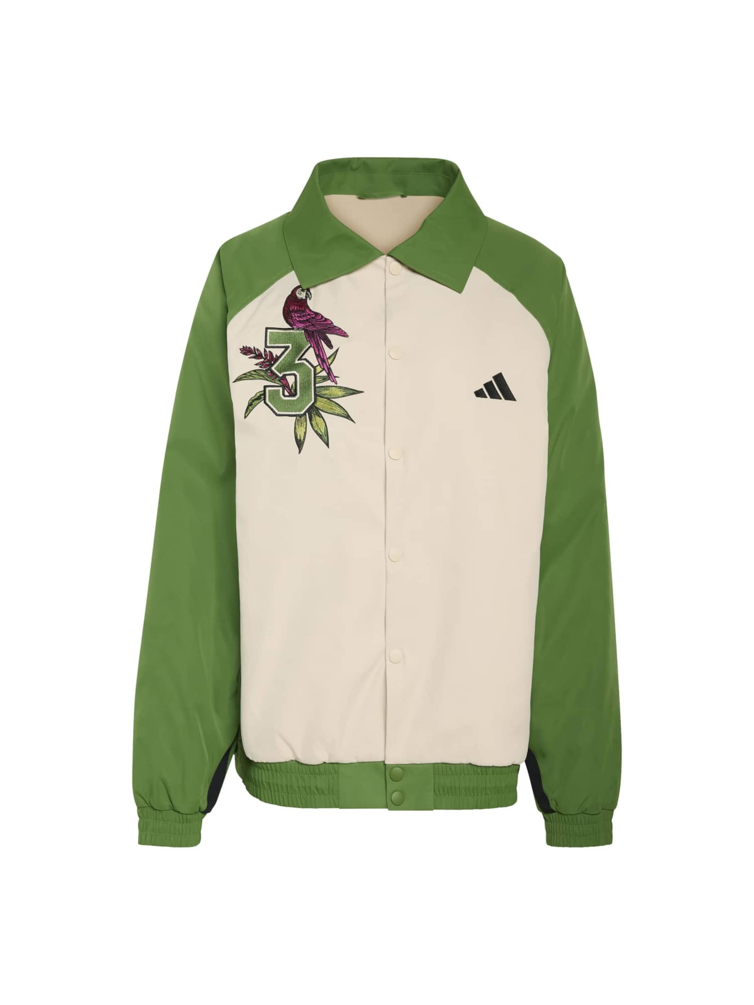 

Adidas Sportswear Зеленый спортивный худи на молнии