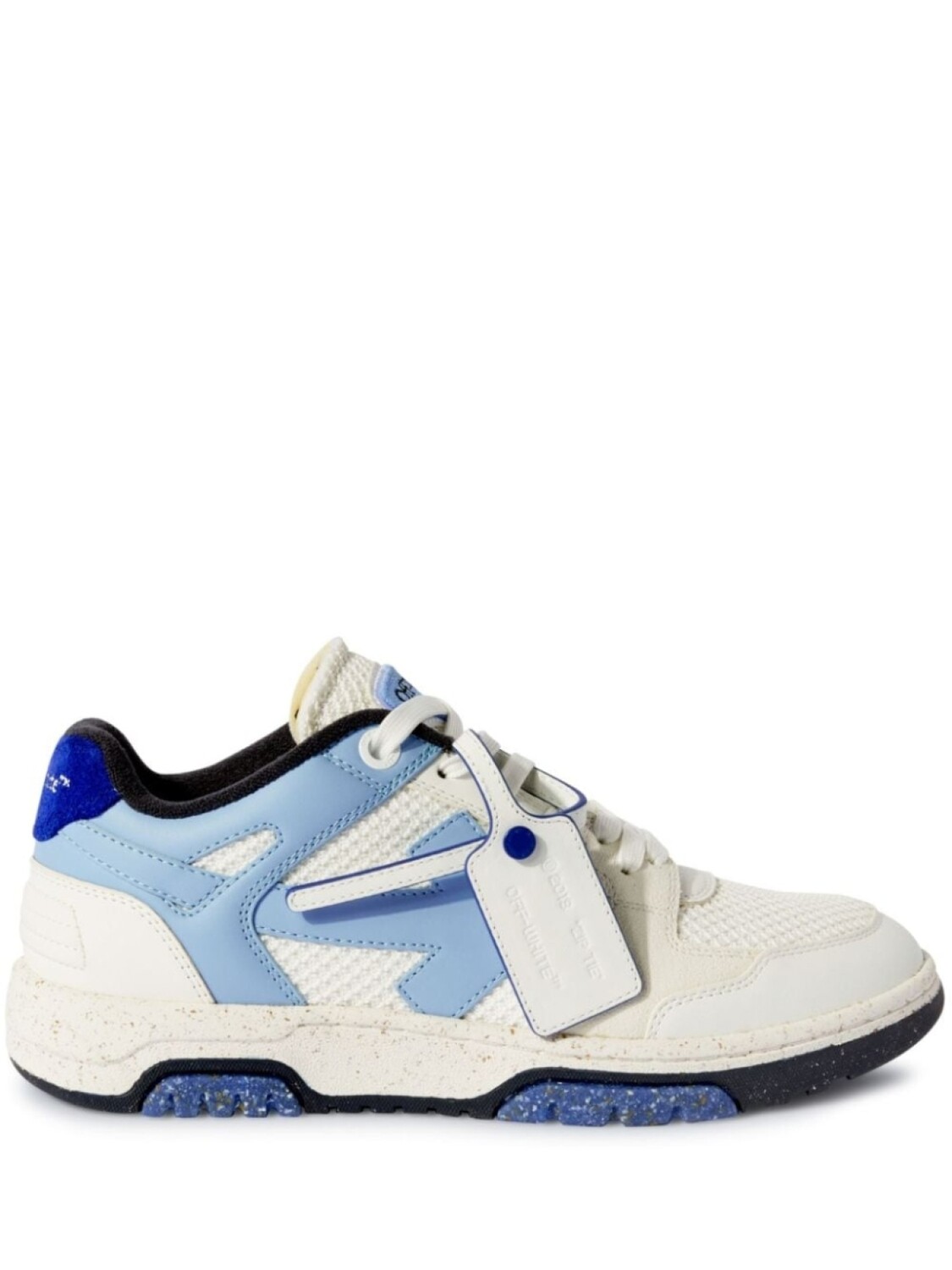Кроссовки Off-White Slim Out Of Office, белый/голубой