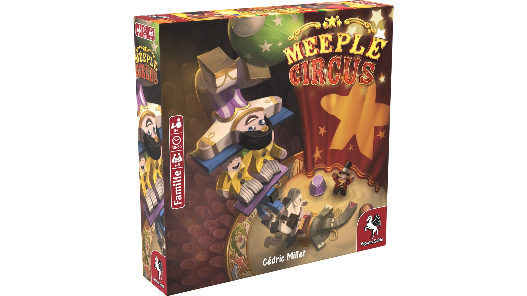 

Pegasus Meeple Circus (немецкое издание) Семейная игра