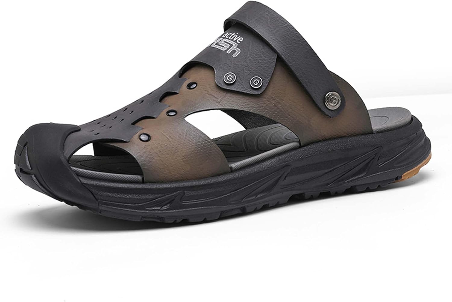 

Летние легкие дышащие пляжные сандалии на пальцы, удобные тапочки для пальцев Generic, серый