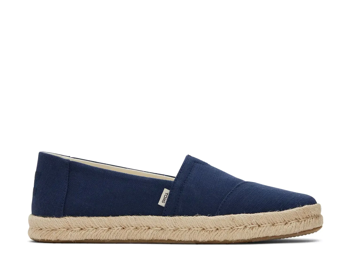 Эспадрильи Alpargata Rope Slip-On - женские Toms, Navy — фото 4