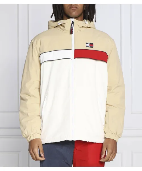 

Куртка в стиле «Чикаго» Regular fit Tommy Jeans, бежевый