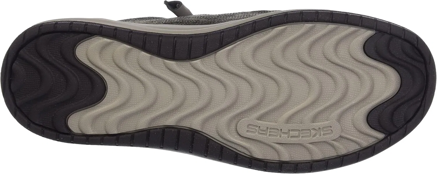 Мужские повседневные кроссовки Skechers 204797 Ccgy, Dark Taupe Canvas — фото 4