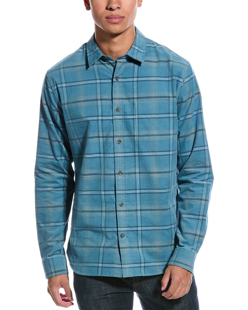 

Рубашка Vince Classic Fit Cordoury, синий