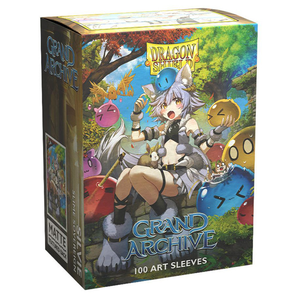

Аксессуары Arcane Tinmen Grand Archive Sleeves: Matte - Silvie, Slime Sovereign (100)