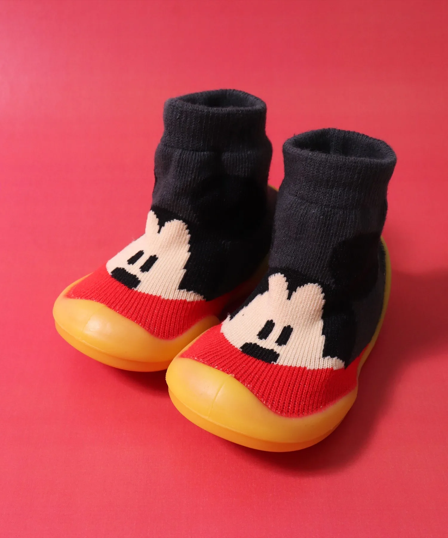 Детские ботиночки-носки мягкие из хлопка sanrio Disney baby pink — фото 4