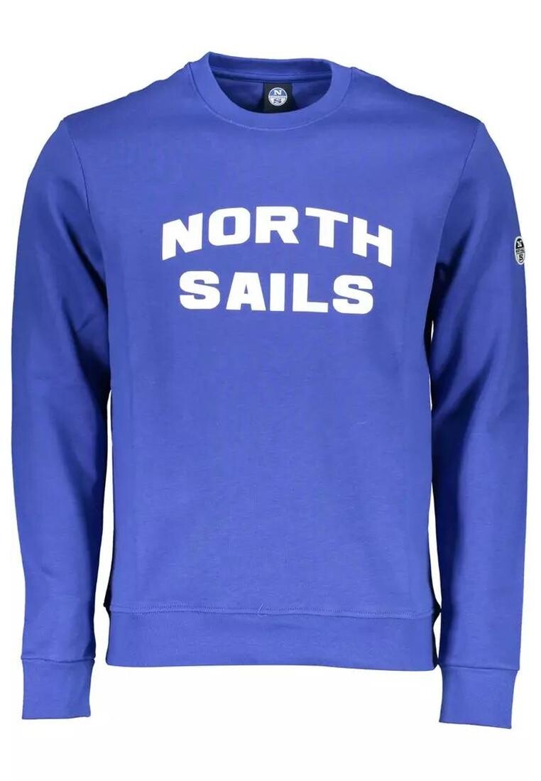 

Хлопковый свитер с логотипом North Sails, синий