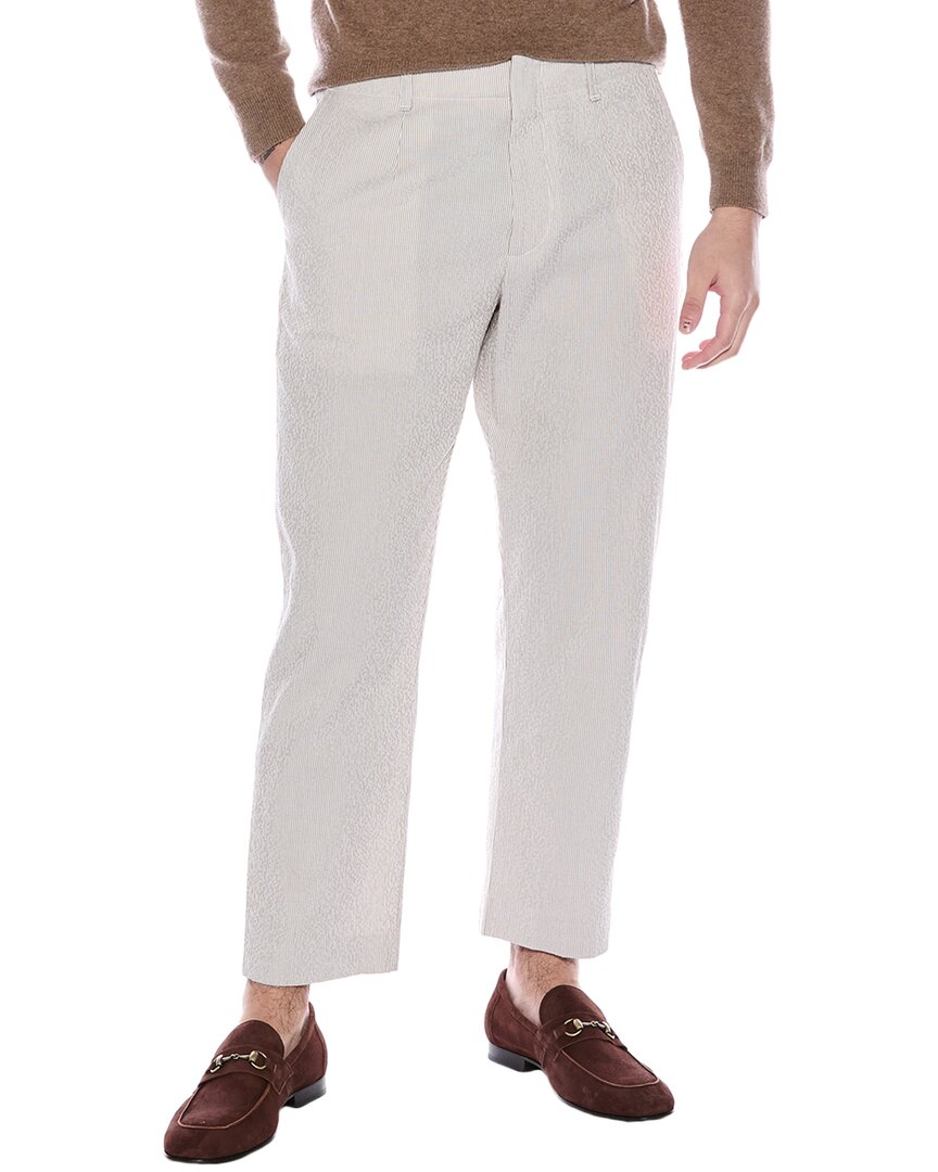 

Rag & bone брюки Shift из ткани сирсакер, бежевый