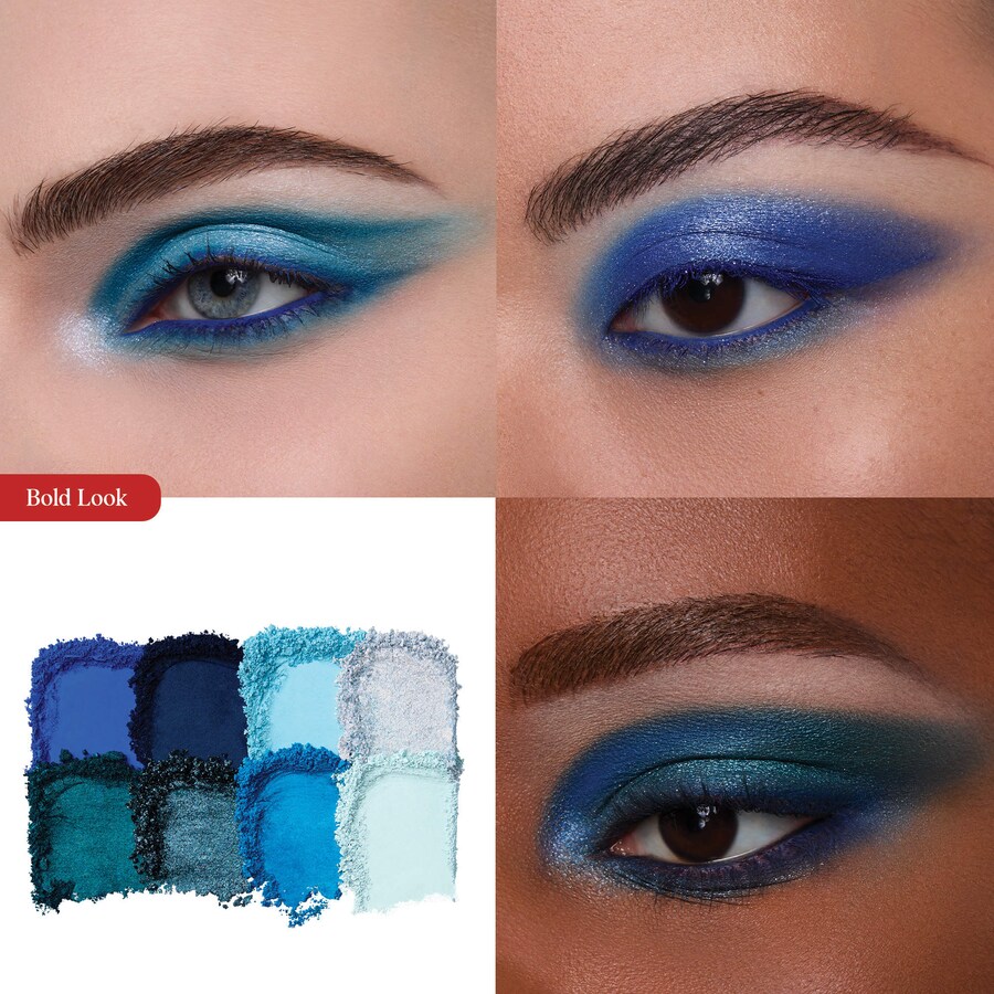 Палетка теней для век Color Story HUNG VANNGO BEAUTY, 8 x 0.06 oz/1.8 g, Brilliant Blue — фото 3