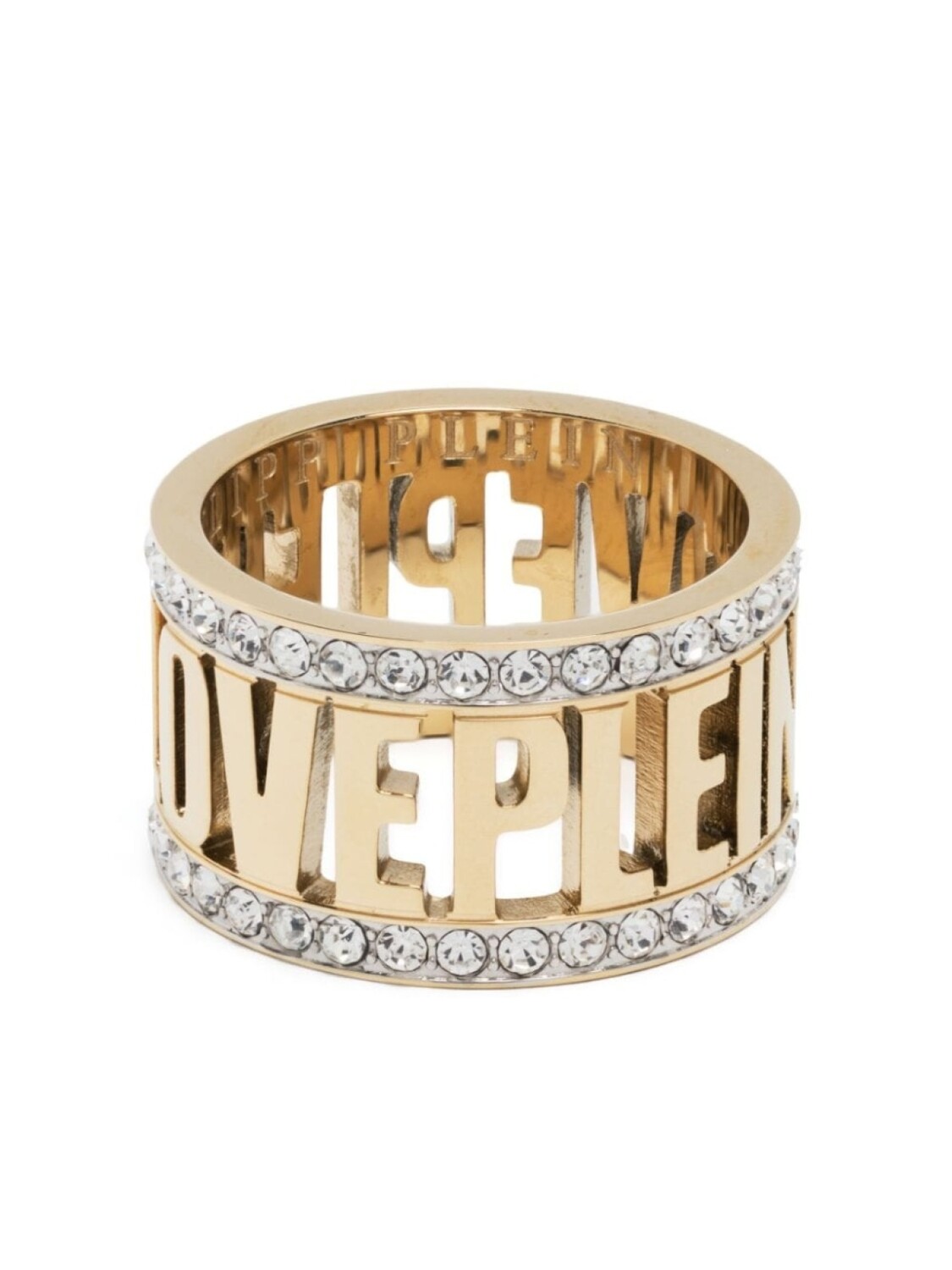 

Кольцо Lettering Philipp Plein, золотой