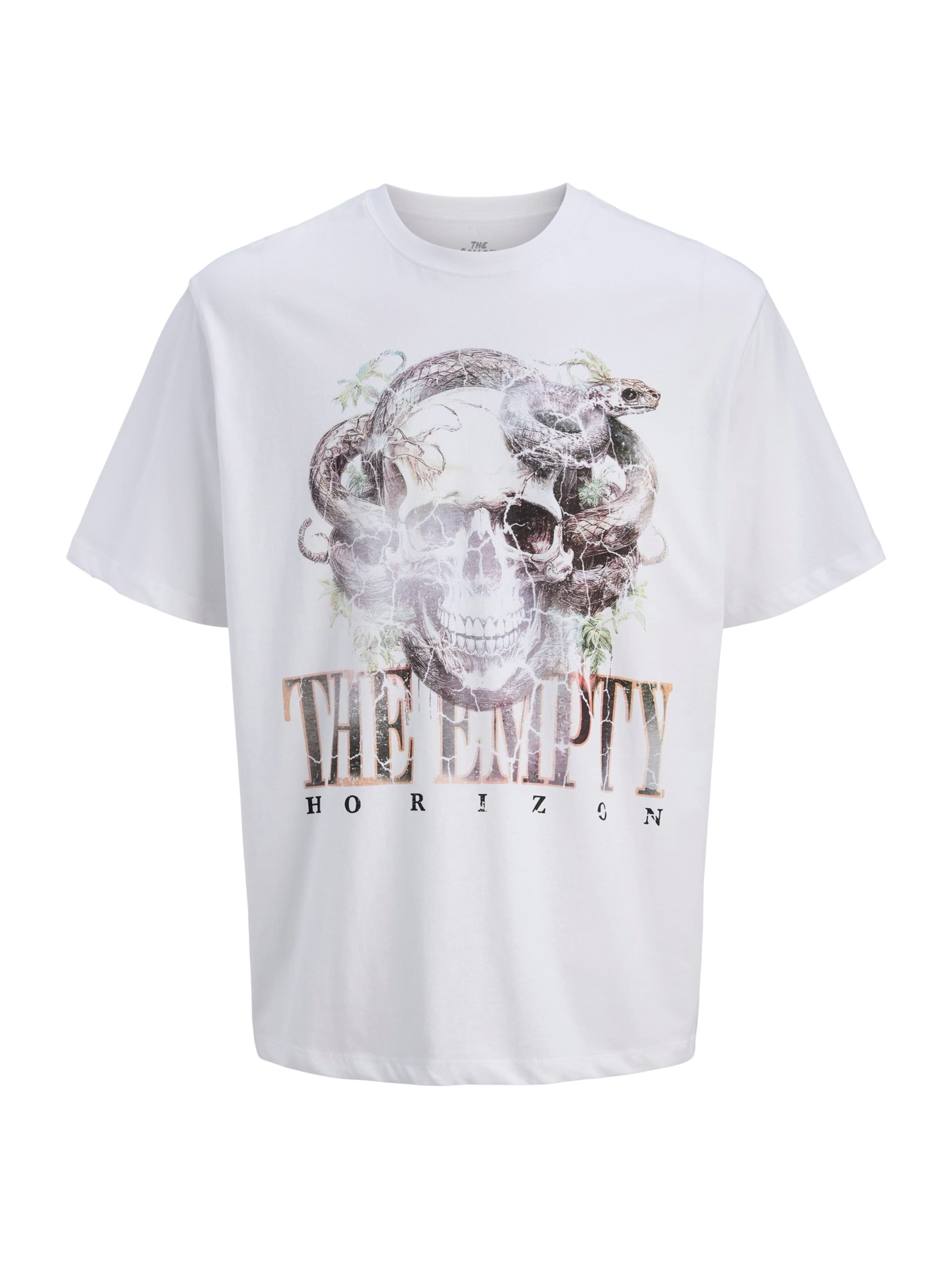 

JACK & JONES Футболка 'JORBAND' в белом цвете