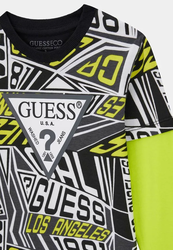 Спортивные штаны и чулки Guess, Mehrfarbig Schwarz — фото 3