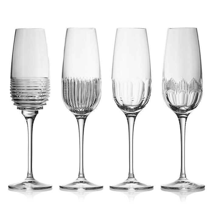 

Фужеры Mixology Champagne Flute, Mixed Set of 4 Waterford, белый