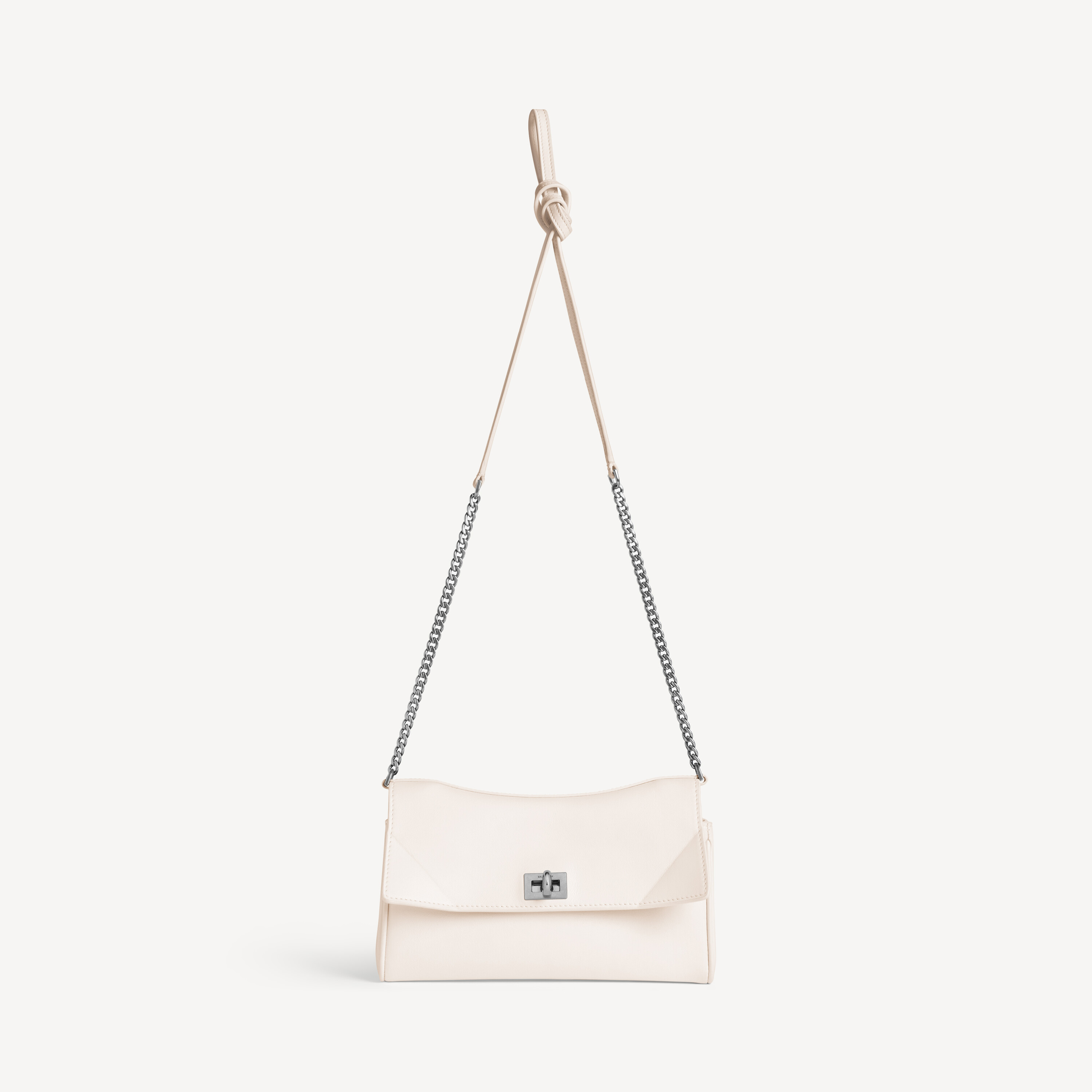 

BALENCIAGA Женский кошелек на цепочке Rodeo в оттенке оптический белый