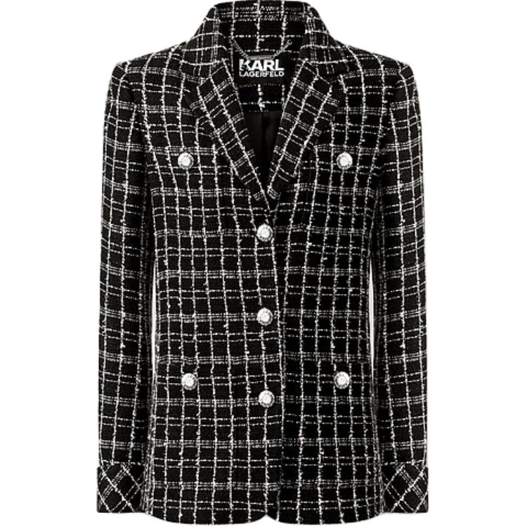 

Пиджак деловой женский черный KARL LAGERFELD / Karl Lagerfeld Jeans
