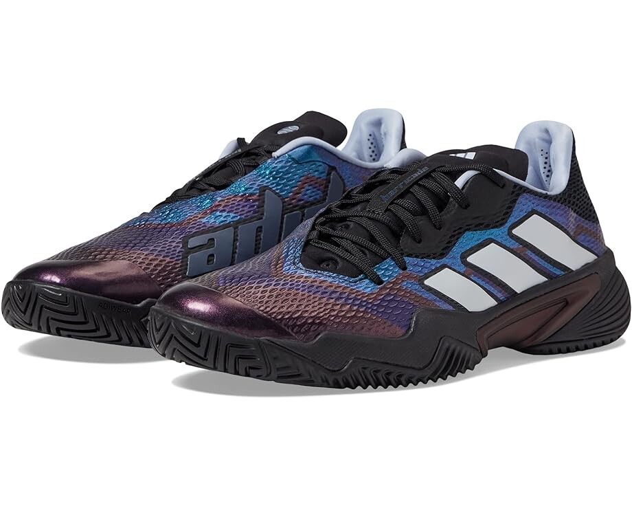 

Кроссовки Adidas Barricade, цвет Black/White/Blue Dawn