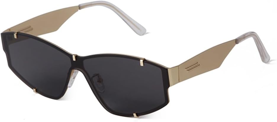 

Солнцезащитные очки «кошачий глаз» для женщин, коричневый металлический оттенок, для вождения, мужские солнцезащитные очки «кошачий глаз» для женщин, защита от УФ-излучения UV400 LANGSER, 3