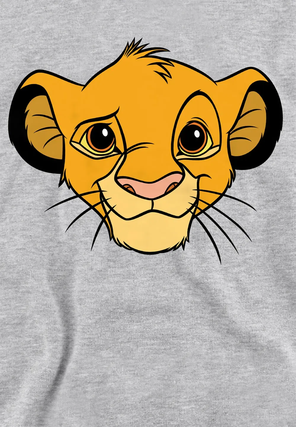 Детская худи Lion King Simba, Disney, серый — фото 2