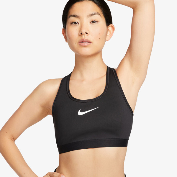 

Спортивное бюстье с галочкой Nike, черный