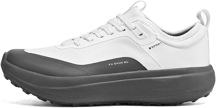 

Мужские модные спортивные повседневные кроссовки для активного отдыха, бега, легкие, водонепроницаемые и нескользящие Lhyxu, белый