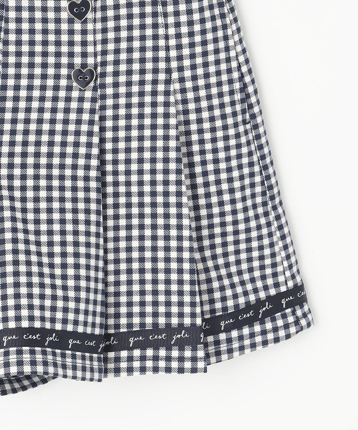 Морские шорты ANY KIDS, Navy Gingham Check [175] — фото 2