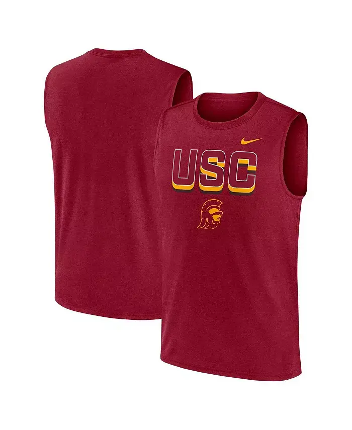 

Мужская майка для тренировок Cardinal USC Trojans Primetime Tricode Legend Performance Nike