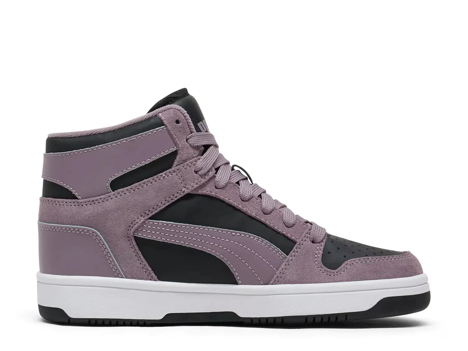 Кроссовки Rebound Layup Marshmallow - женские Puma, Purple/Black — фото 4