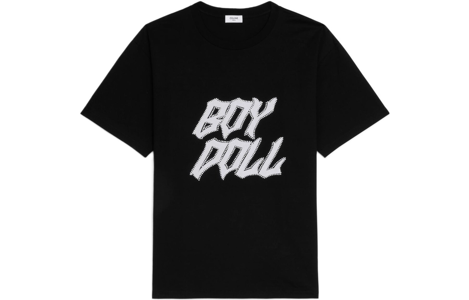 

Новая коллекция Men"S - Футболка Boy Doll для мужчин, черная Celine, черный