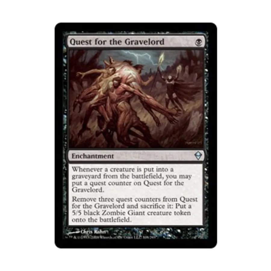 

CCG В поисках Повелителя могил (U), MTG - Zendikar