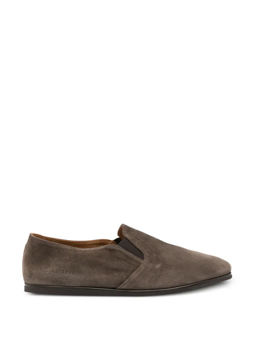 Лоферы с закругленным носком Common Projects, коричневый