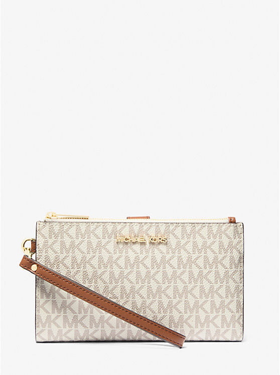 

Кошелек для смартфона с фирменным логотипом Jet set travel Michael Kors, белый