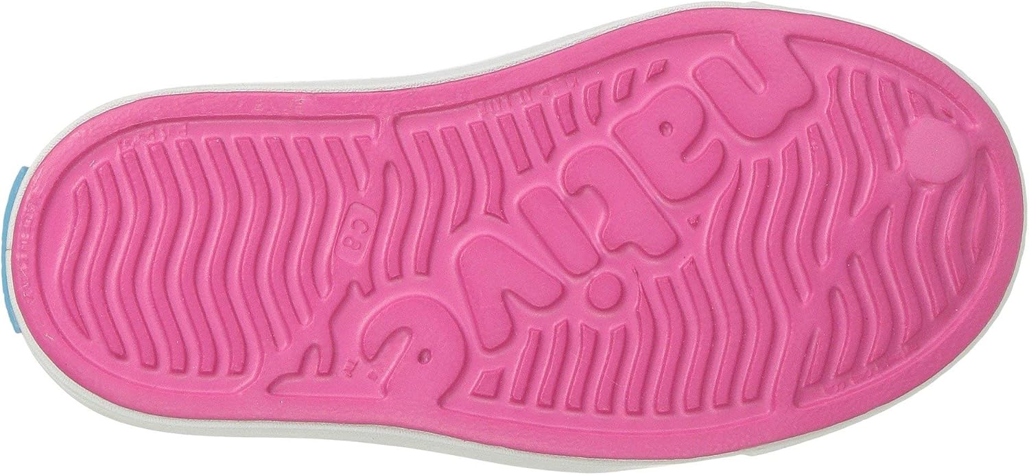 Кроссовки Native Shoes Jefferson для детей любого пола (малыши/маленькие дети), розовый/белый — фото 3