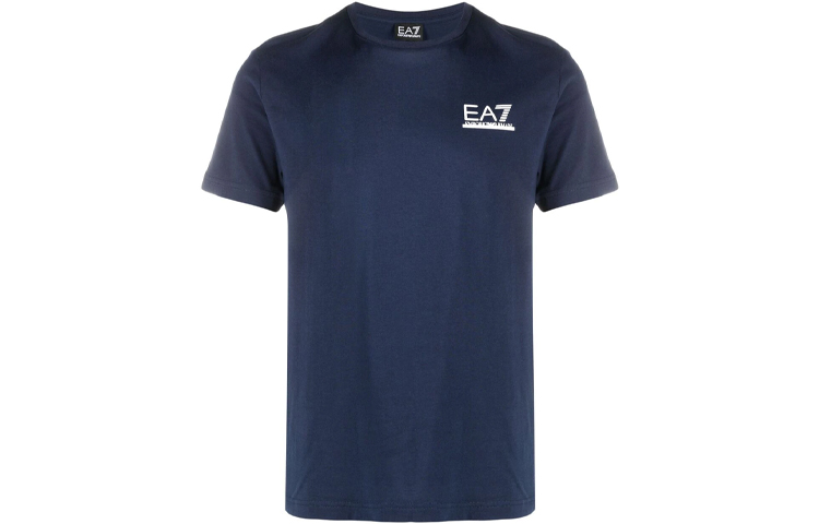 EMPORIO ARMANI Футболка EA7 SS21 мужская blue — фото 3