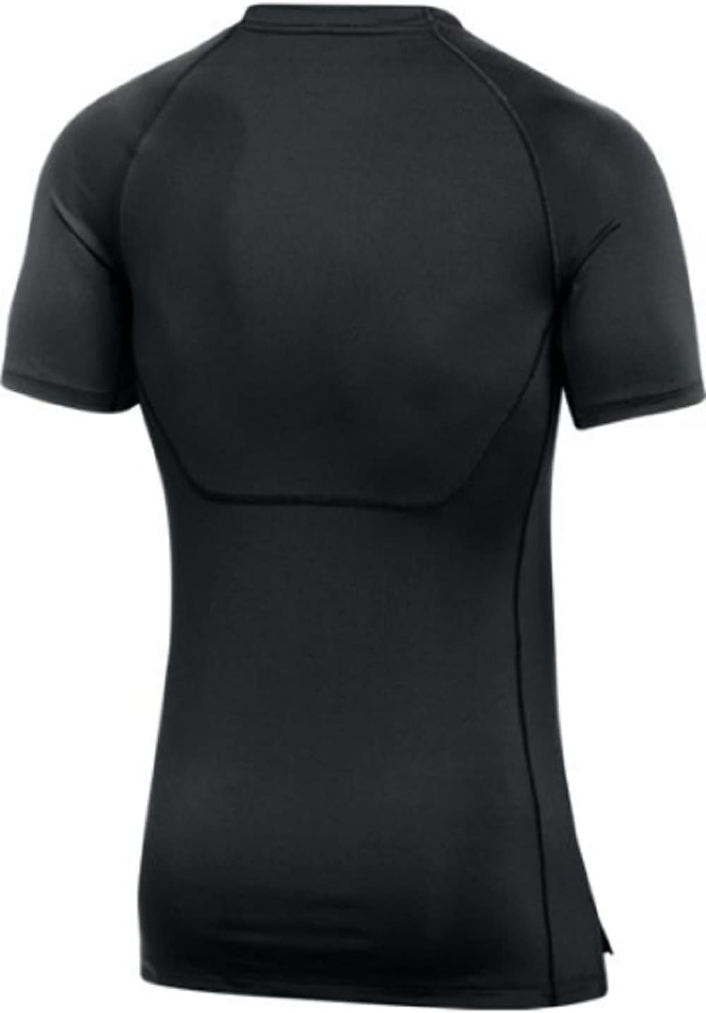 Мужская тренировочная футболка Nike Pro Fitted с коротким рукавом, Black — фото 2