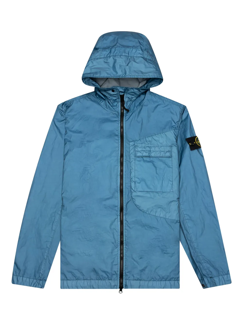 

Куртка с капюшоном и нашивкой Compass Stone Island, синий