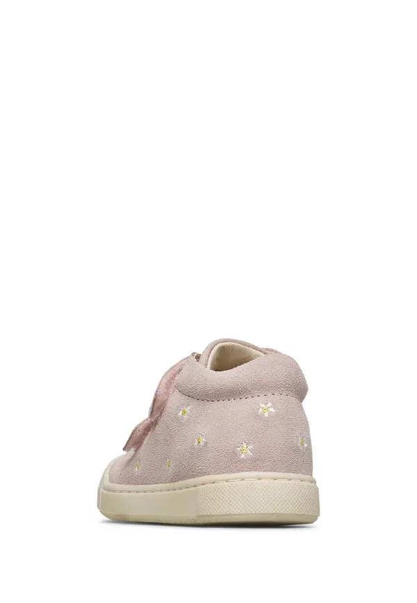 Кроссовки Falcotto Snopes embr.daisies vl high top trainers, пудрово-розовый — фото 4