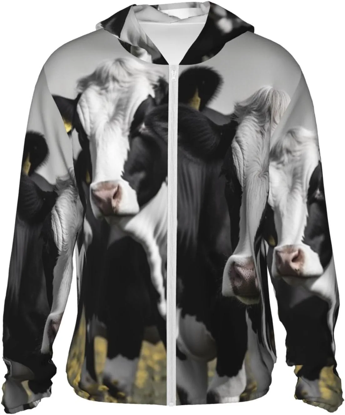 

Мужская толстовка с защитой от солнца UPF 50+ Black White DWVTSLH