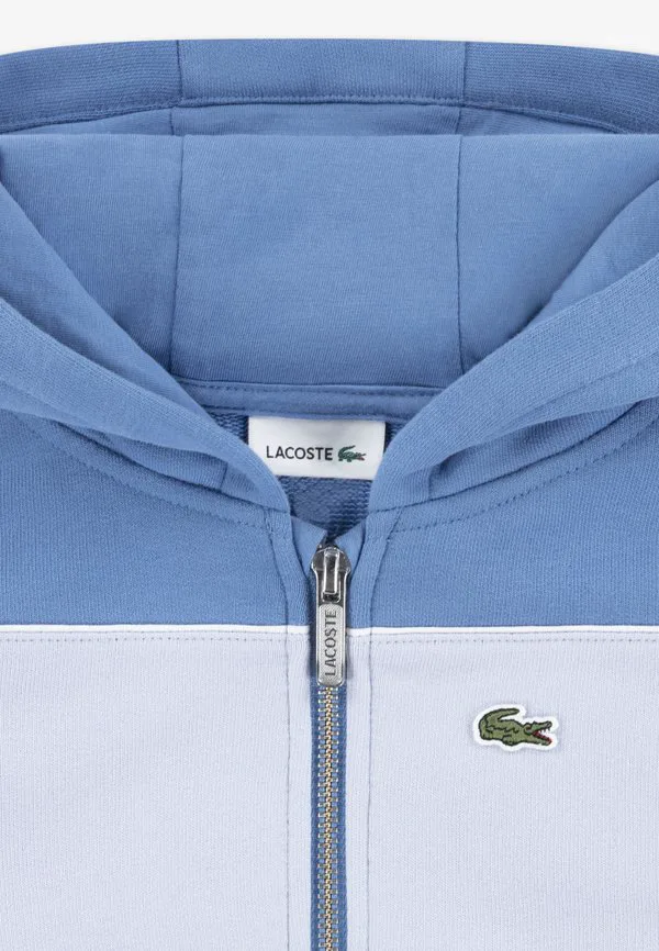 Толстовка на молнии с цветовыми блоками Lacoste, Turquin — фото 4
