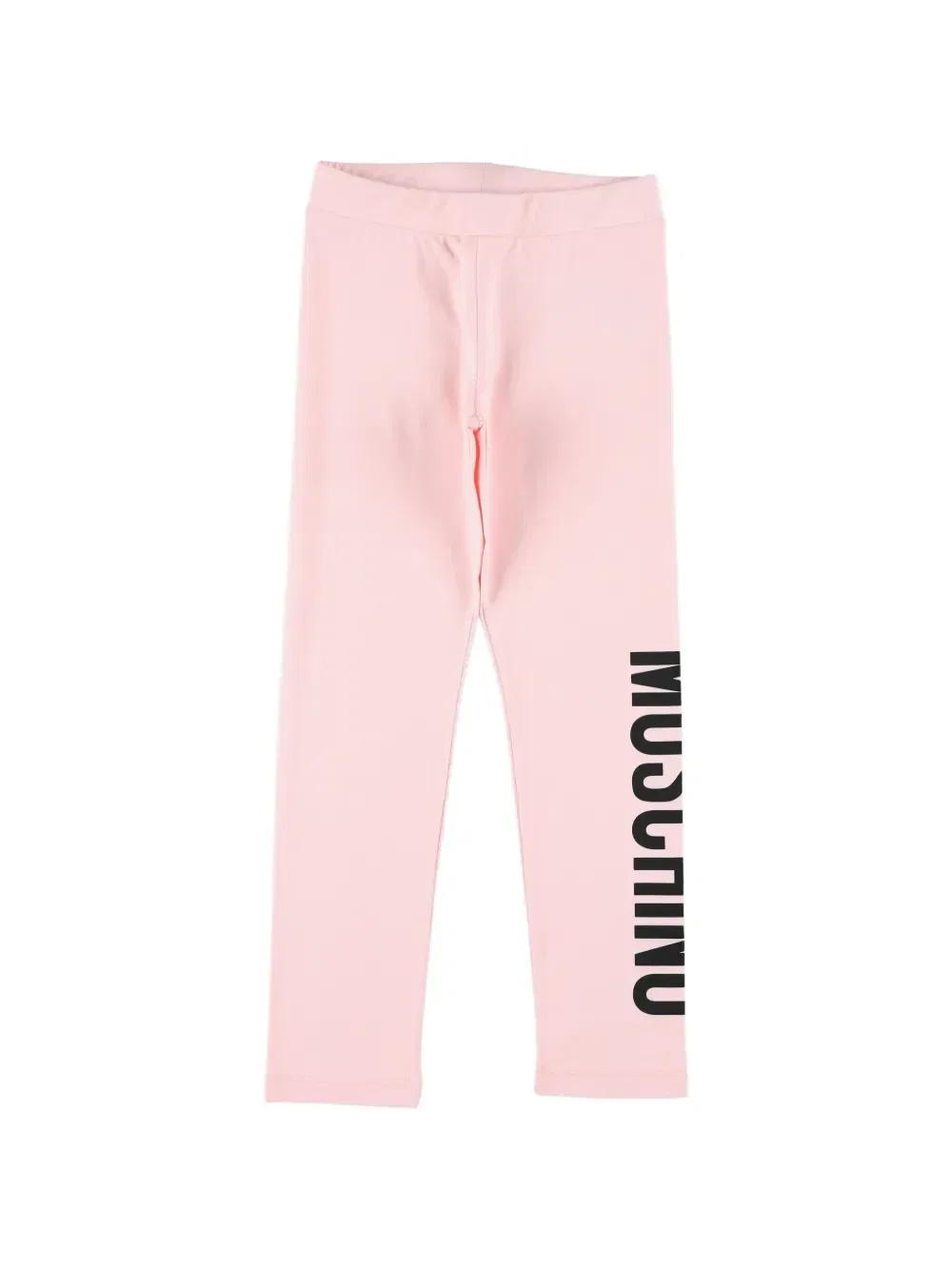 Легинсы с логотипом Moschino Kids, розовый