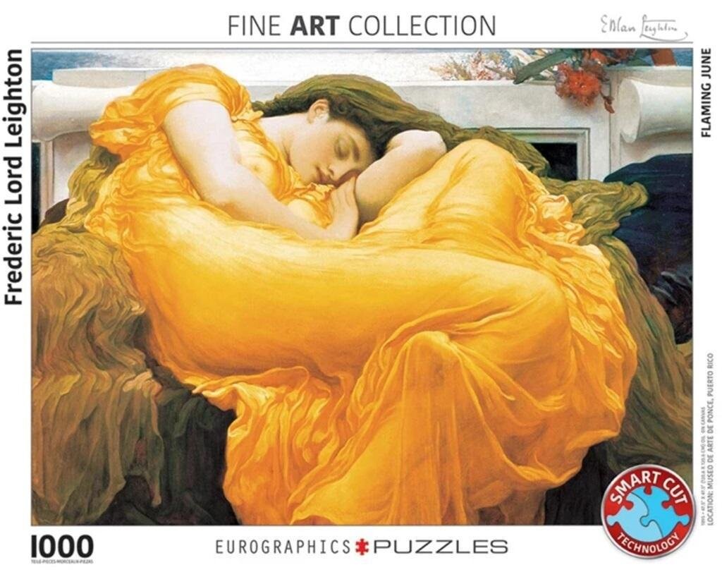 

Еврографика, пазл Спящий Июнь, 1000 шт. EuroGraphics