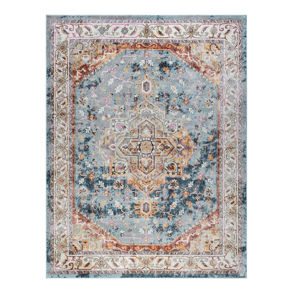 

Коврики КХЛ Kinsley Традиционный ковер в рамке KHL Rugs, цвет Denim