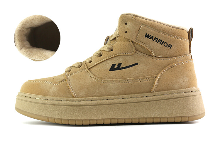 

Кроссовки WARRIOR Skateboarding Shoes Unisex High-top, хаки