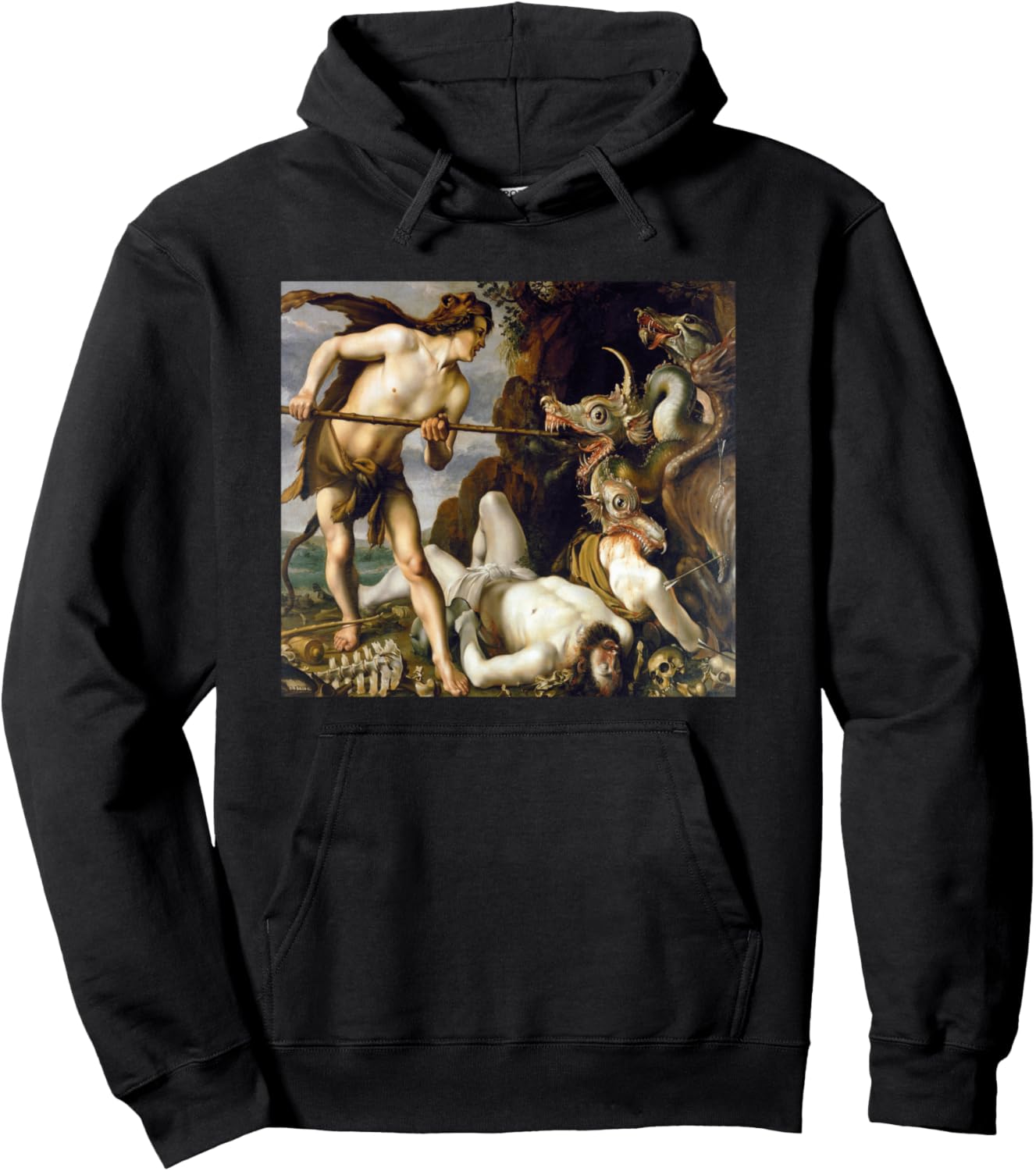 

Худи Hendrick Goltzius Cadmus Slays The Dragon Biped Boutique, черный